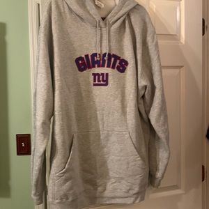 NY Giants sweatshirt & collared shirt